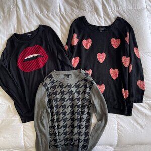 Sweater Bundle: Torrid & F21 (sz L - XL)